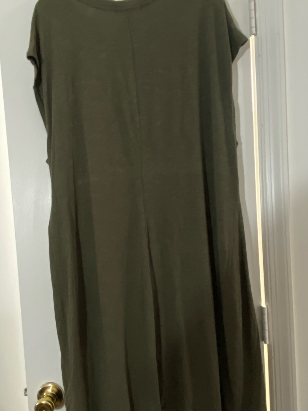 NWT 2X 18 20 Sanctuary Olive Green Side-Knot Dress - Picture 5 of 5